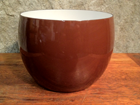 Dansk IHQ Jens Quistgaard Brown Enamel Bowl $125